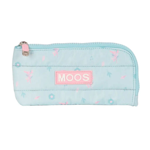 Ученически несесер Moos Garden 23 x 11 x 1 cm цвят тюркоаз