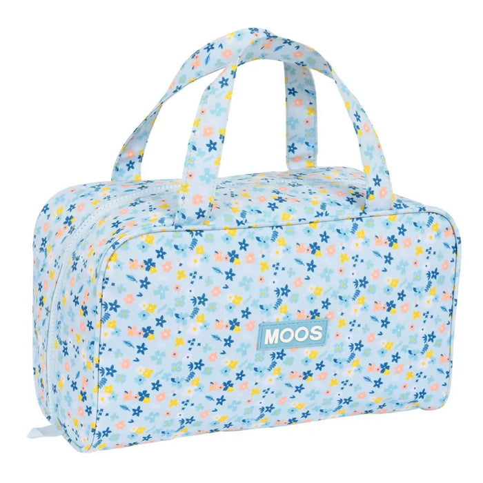 Ученически несесер Moos Lovely Син 31 x 14 x 19 cm