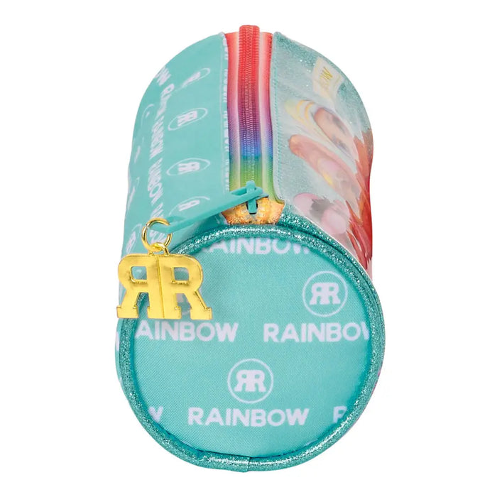 Ученически несесер Rainbow High Paradise цвят тюркоаз 20 x