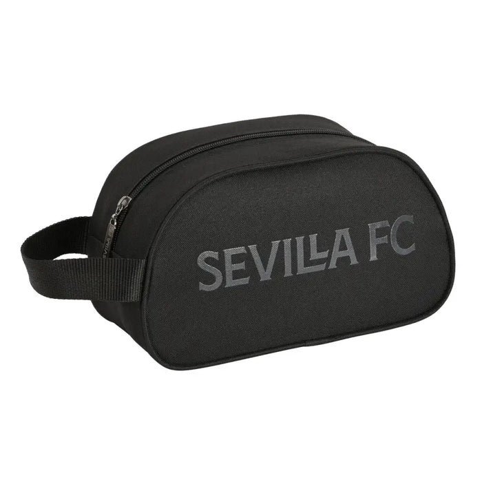 Ученически несесер Sevilla Fútbol Club Teen Черен 26 x 15 x