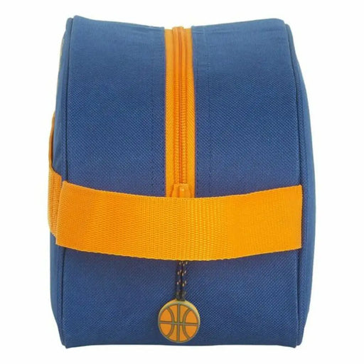 Ученически несесер Valencia Basket M248 Син Оранжев 26 x 15