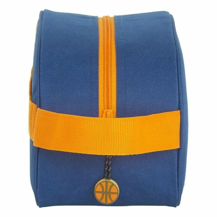 Ученически несесер Valencia Basket M248 Син Оранжев 26 x 15