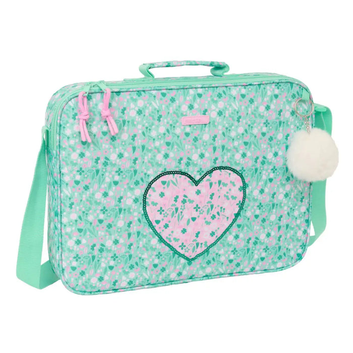 Ученическа Чанта Safta Cuore Мента 38 x 28 x 6 cm