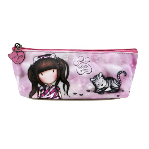 Ученически несесер Gorjuss Ruby wild Сив (22.3 x 8.8 x 5.7
