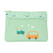 Ученически несесер Safta Coches Кола Зелен 23 x 16 x 3 cm