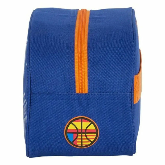 Ученически несесер Valencia Basket M248 Син Оранжев 26 x 15