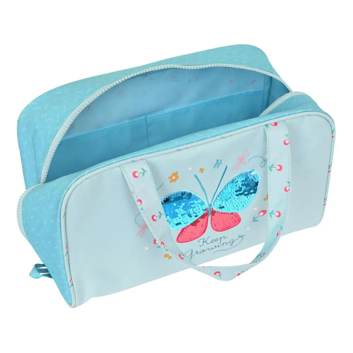 Ученически несесер BlackFit8 Mariposa Син 31 x 14 x 19 cm