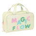 Ученически несесер Glow Lab Magic flow Бежов 31 x 14 x 19 cm