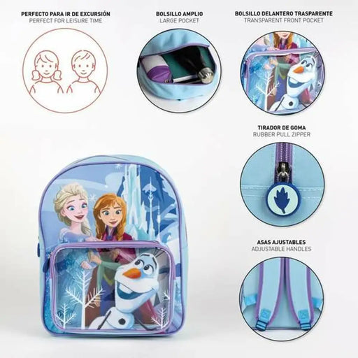 Училищна чанта Frozen Син