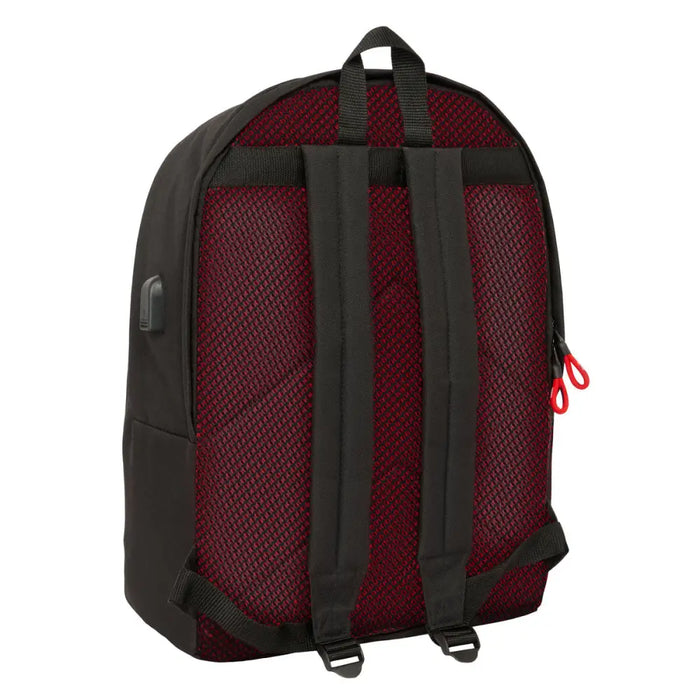 Училищна чанта Munich +usb munich Черен 31 x 44 x 18 cm