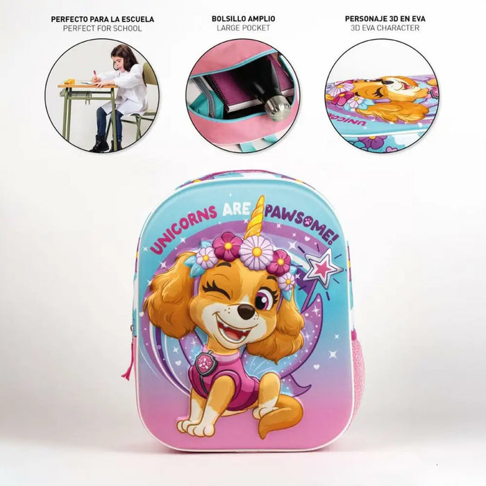 Училищна чанта The Paw Patrol Розов 25,0 x 31,0 x 10,0 cm
