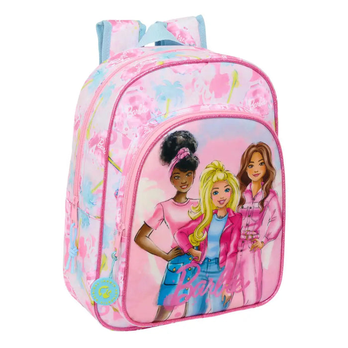 Училищна чанта Barbie Painterly Розов Небесно синьо 26 x 34