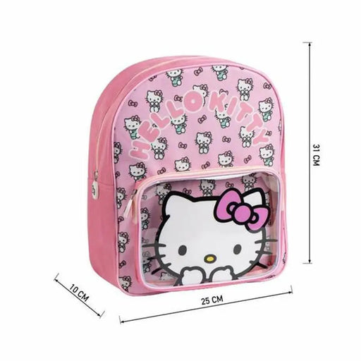Училищна чанта Hello Kitty Розов
