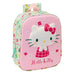 Училищна чанта Hello Kitty Зелен Розов 22 x 27 x 10 cm 3D