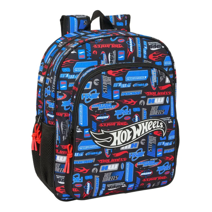 Училищна чанта Hot Wheels Многоцветен 32 x 38 x 12 cm