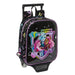 Училищна чанта с колелца Monster High Черен 22 x 27 x 10 cm