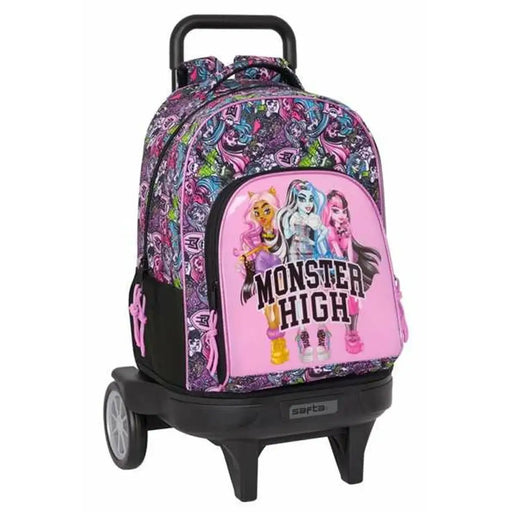 Училищна чанта Monster High Drama Многоцветен 33 x 45 x 22