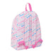 Училищна чанта Barbie Logomania Светло розово 33 x 42 x 15