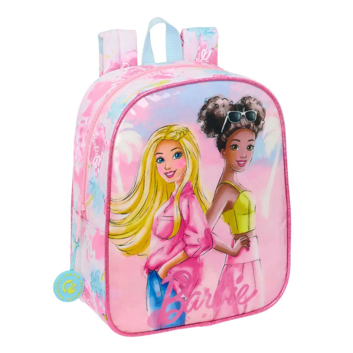 Училищна чанта Barbie Painterly Розов Небесно синьо 22 x 27