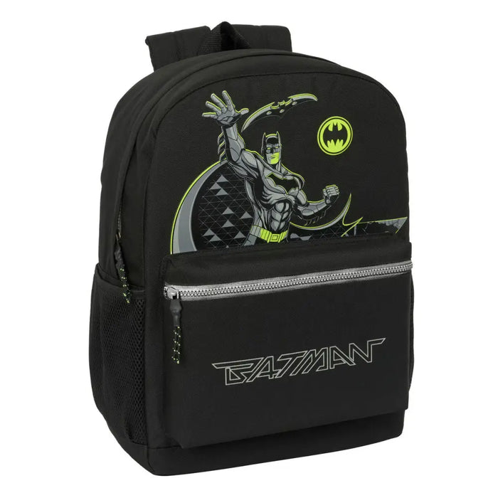 Училищна чанта Batman Game over Черен 32 x 43 x 14 cm