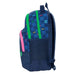 Училищна чанта Benetton Damero Морско син 32 x 42 x 15 cm