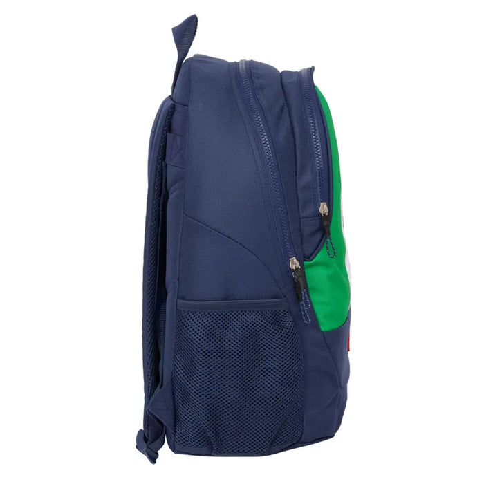 Училищна чанта Benetton Flag Морско син 32 x 44 x 16 cm