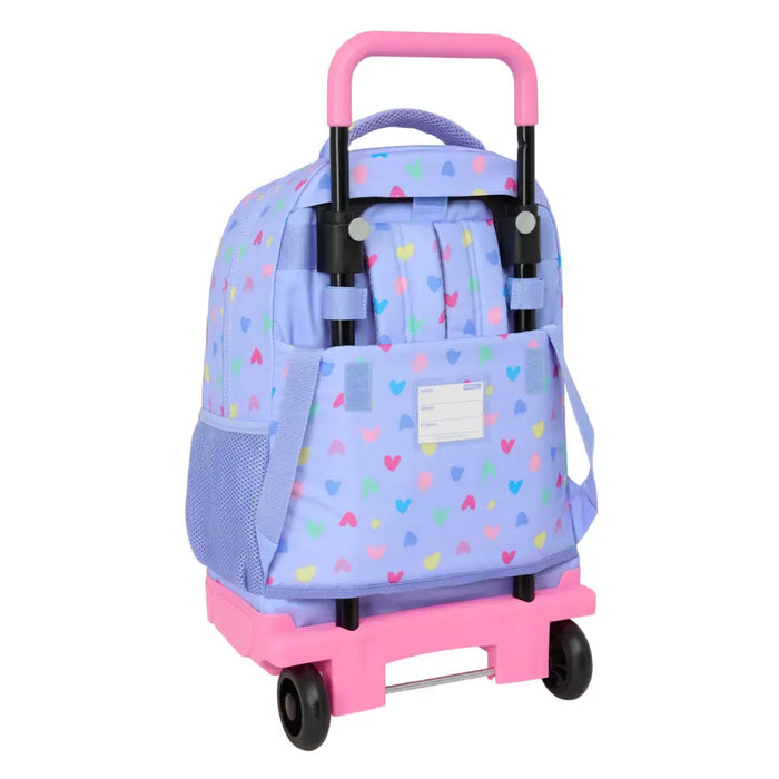 Училищна чанта Benetton Lila Люляк 33 x 45 x 22 cm