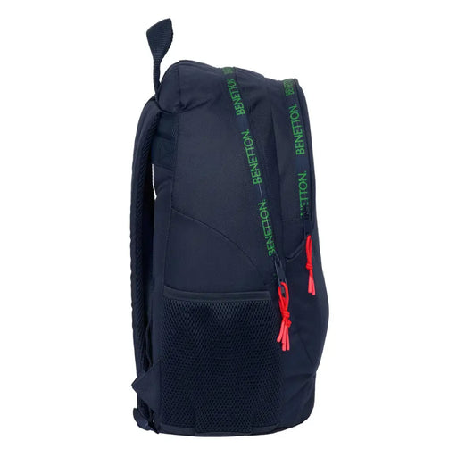 Училищна чанта Benetton Together Морско син 32 x 44 x 16 cm
