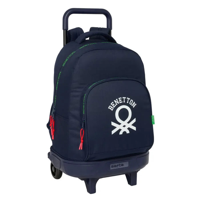 Училищна чанта Benetton Together Морско син 33 x 45 x 22 cm