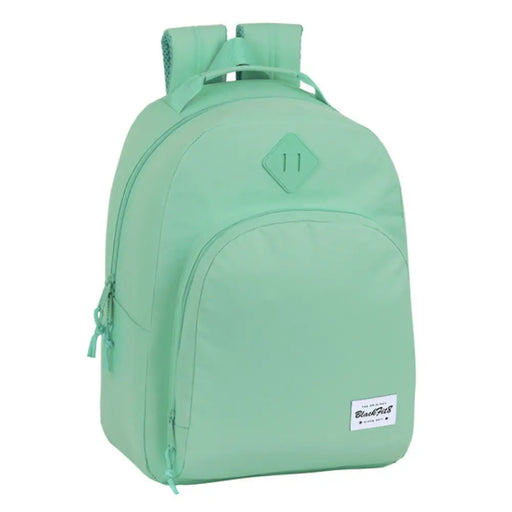 Училищна чанта BlackFit8 M773 цвят тюркоаз (32 x 42 x 15 cm)