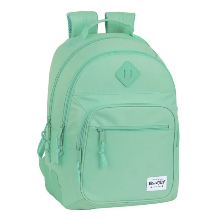 Училищна чанта BlackFit8 M773 цвят тюркоаз (32 x 42 x 15 cm)