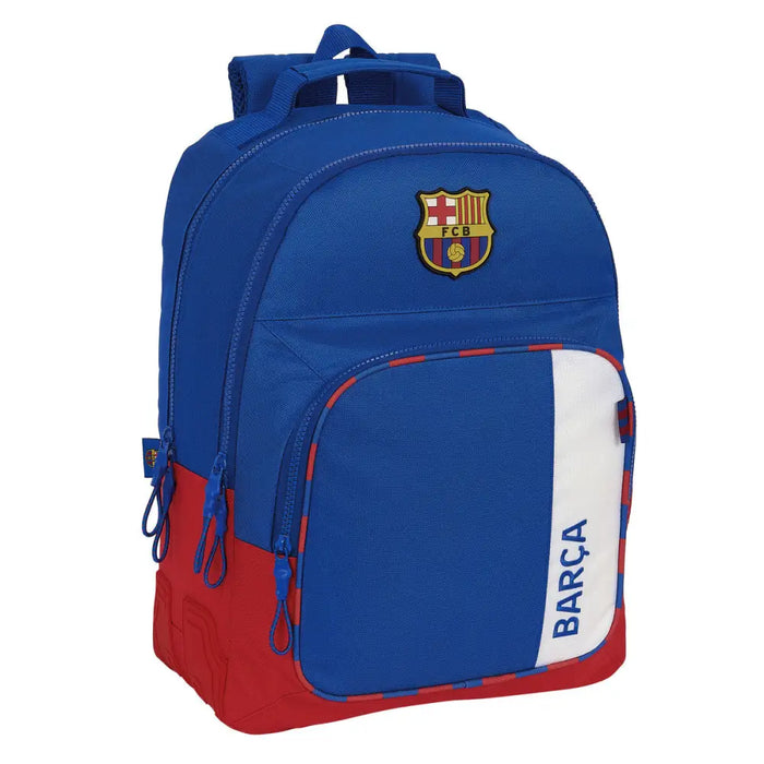 Училищна чанта F.C. Barcelona Син Кестен 32 x 42 x 15 cm