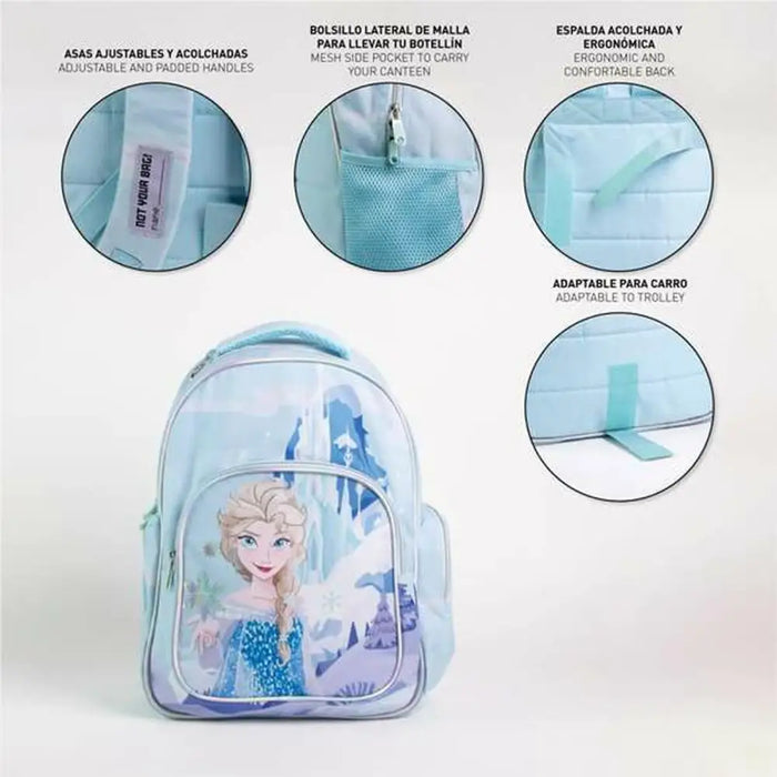 Училищна чанта Frozen Син