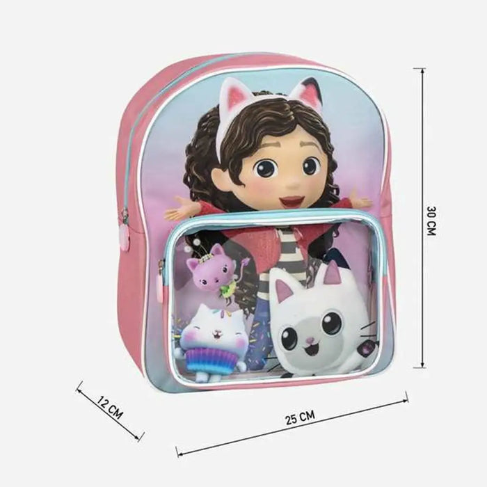 Училищна чанта Gabby’s Dollhouse Розов