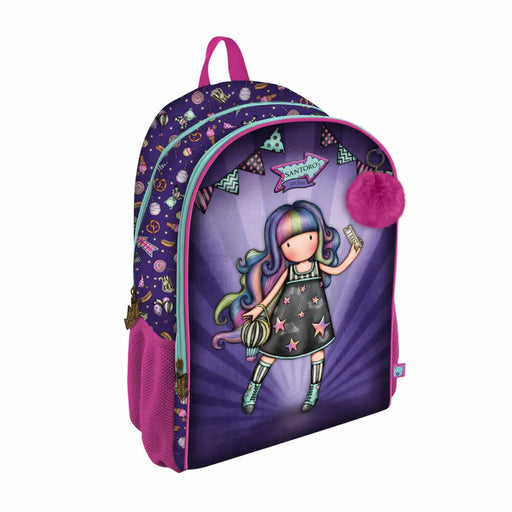 Училищна чанта Gorjuss Up and away Лилав 31.5 x 44 x 22.5 cm