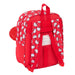 Училищна чанта Hello Kitty Iconic Бял Червен 22 x 27 x 10 cm