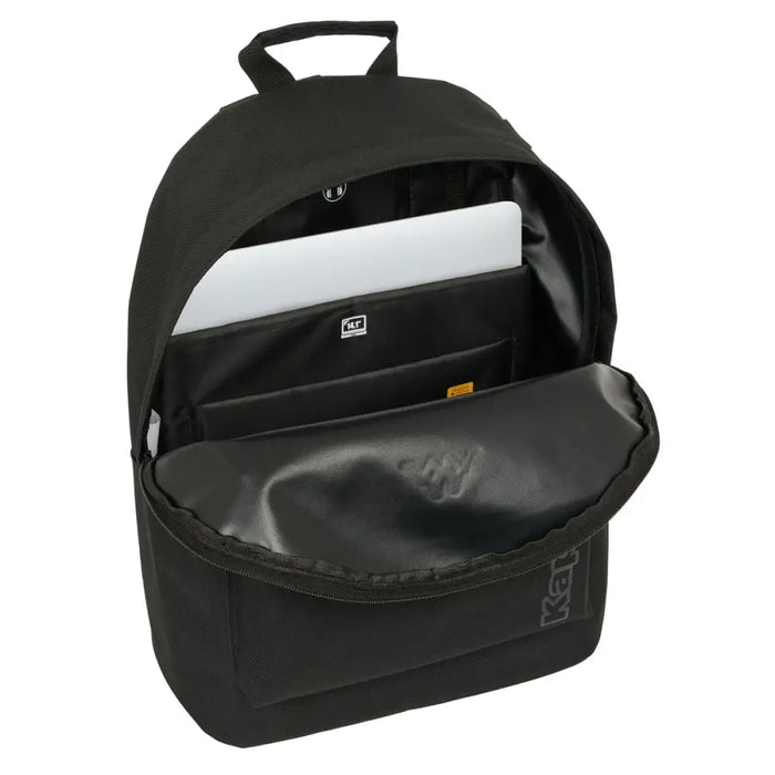 Училищна чанта Kappa kappa basics Черен 31 x 41 x 16 cm