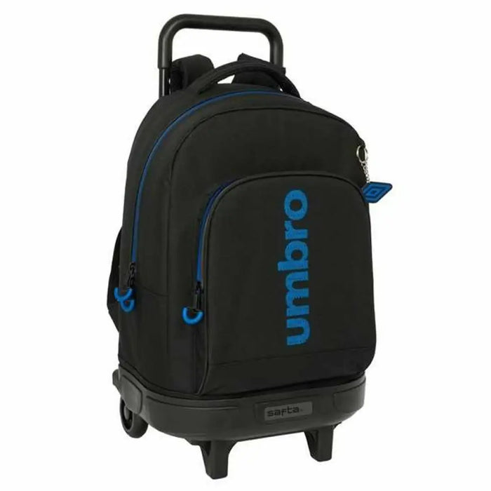 Училищна чанта Kelme Jet black Черен 33 x 45 x 22 cm