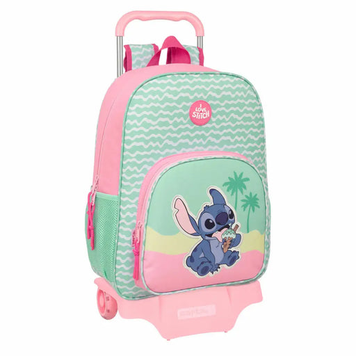 Училищна чанта Lilo & Stitch Ice cream Розов 33 x 42 x 14 cm