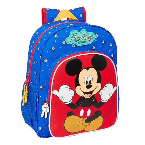 Училищна чанта Mickey Mouse Clubhouse Good day Син 32 x 38