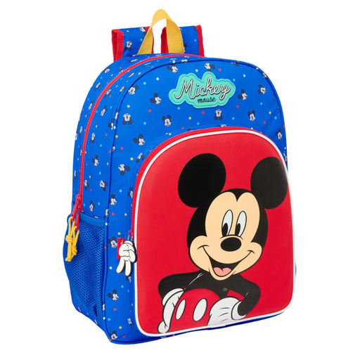Училищна чанта Mickey Mouse Clubhouse Good day Син 33 x 42