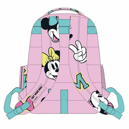 Училищна чанта Minnie Mouse Фуксия 32 x 15 x 42 cm