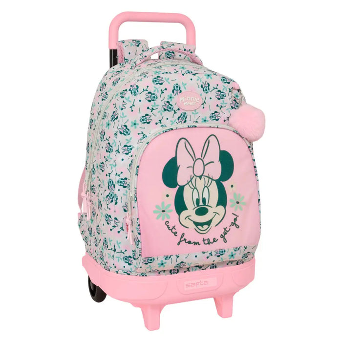 Училищна чанта Minnie Mouse Minty Розов 33 x 45 x 22 cm