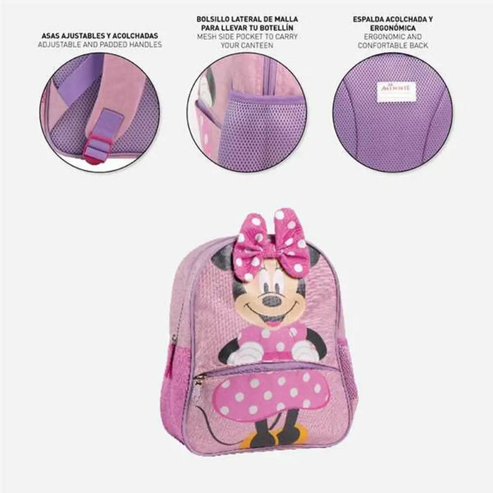 Училищна чанта Minnie Mouse Розов