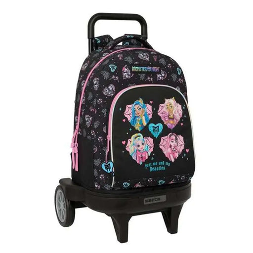 Училищна чанта Monster High Черен 33 x 45 x 22 cm