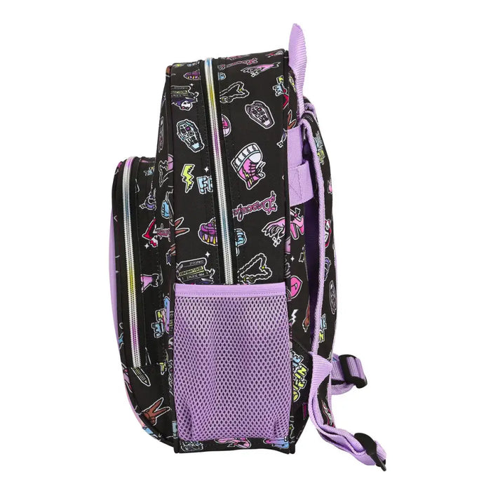 Училищна чанта Monster High Creep Черен 28 x 34 x 10 cm