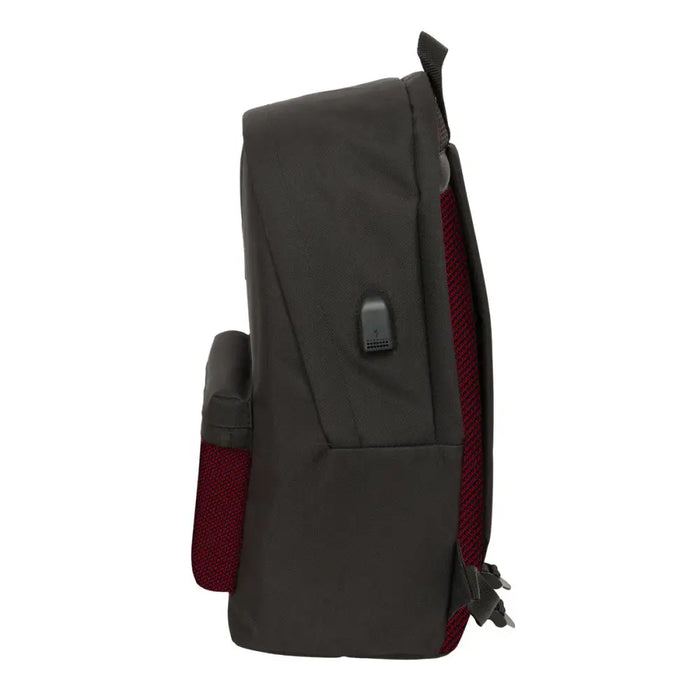 Училищна чанта Munich +usb munich Черен 31 x 44 x 18 cm