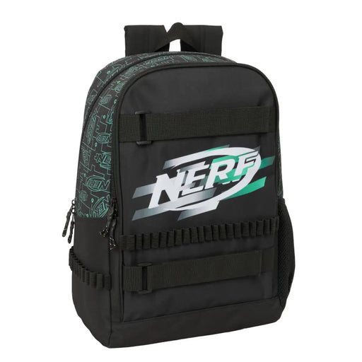 Училищна чанта Nerf Game Черен 31 x 44 x 17 cm