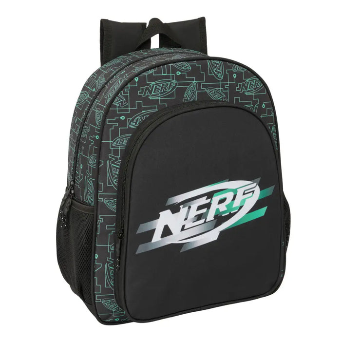 Училищна чанта Nerf Game Черен 32 x 38 x 12 cm