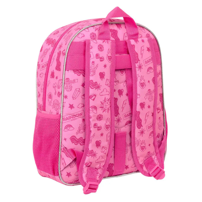 Училищна чанта Rainbow High Shine Многоцветен 32 x 38 x 12